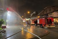 Diễn tập PCCC ban đêm tại chung cư