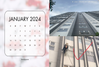 Tổ chức lau kính mặt ngoài định kỳ tòa nhà